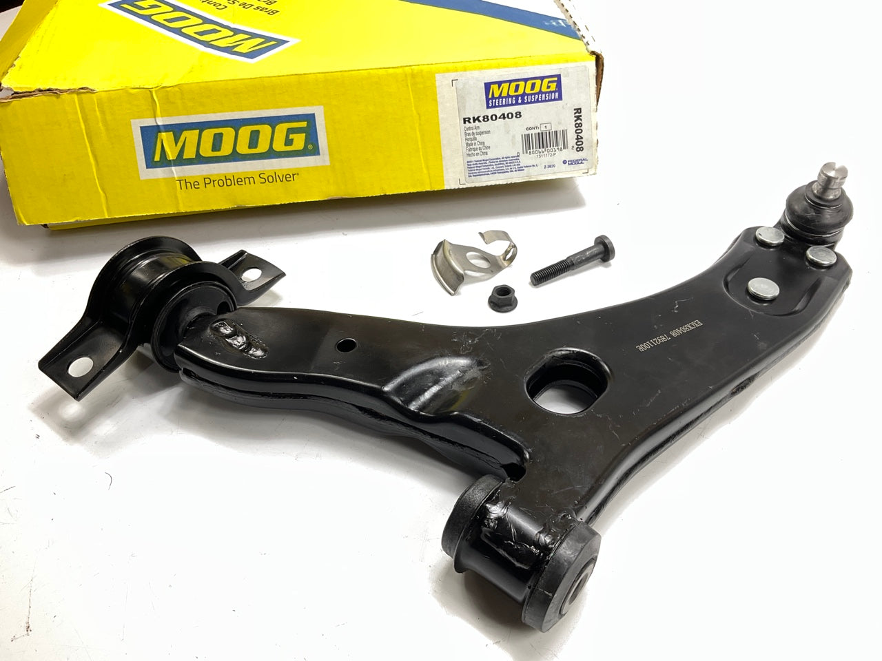 Moog RK80408 Front Left Lower Suspension Control Arm And Ball Joint Assembly
