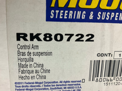 Moog RK80722 Front Right Upper Control Arm And Ball Join