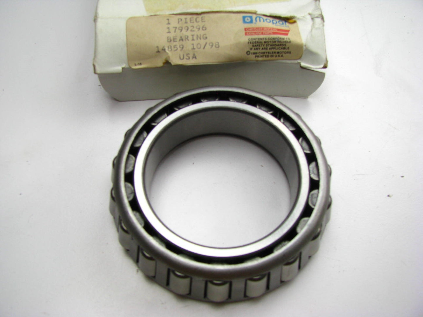 NEW - OEM 1799296 Front Inner Wheel Bearing For 85-93 Dodge W250, W350 4500lb