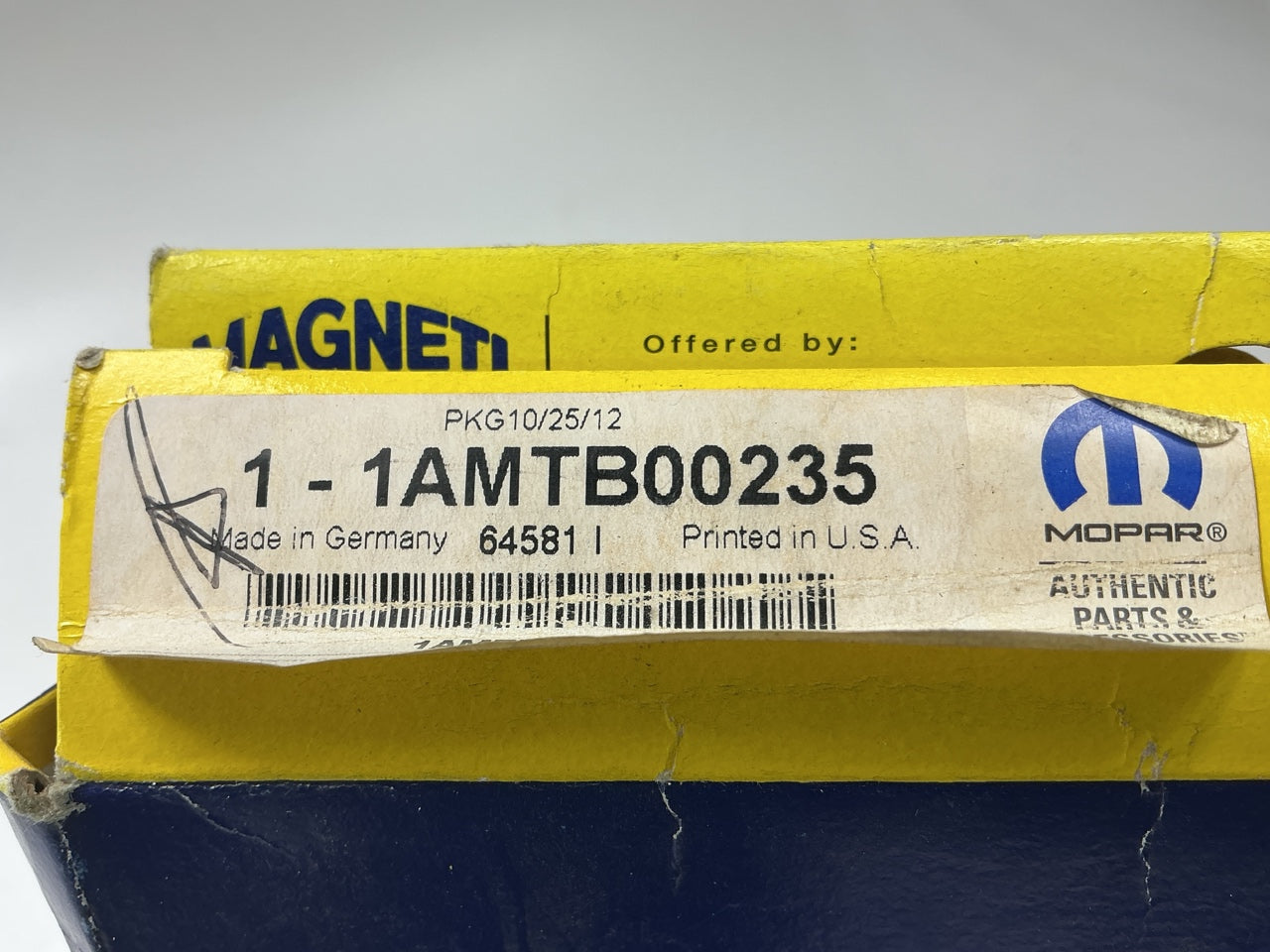 Magneti Marelli 1AMTB00235 Engine Timing Belt TB235, Made In Germany
