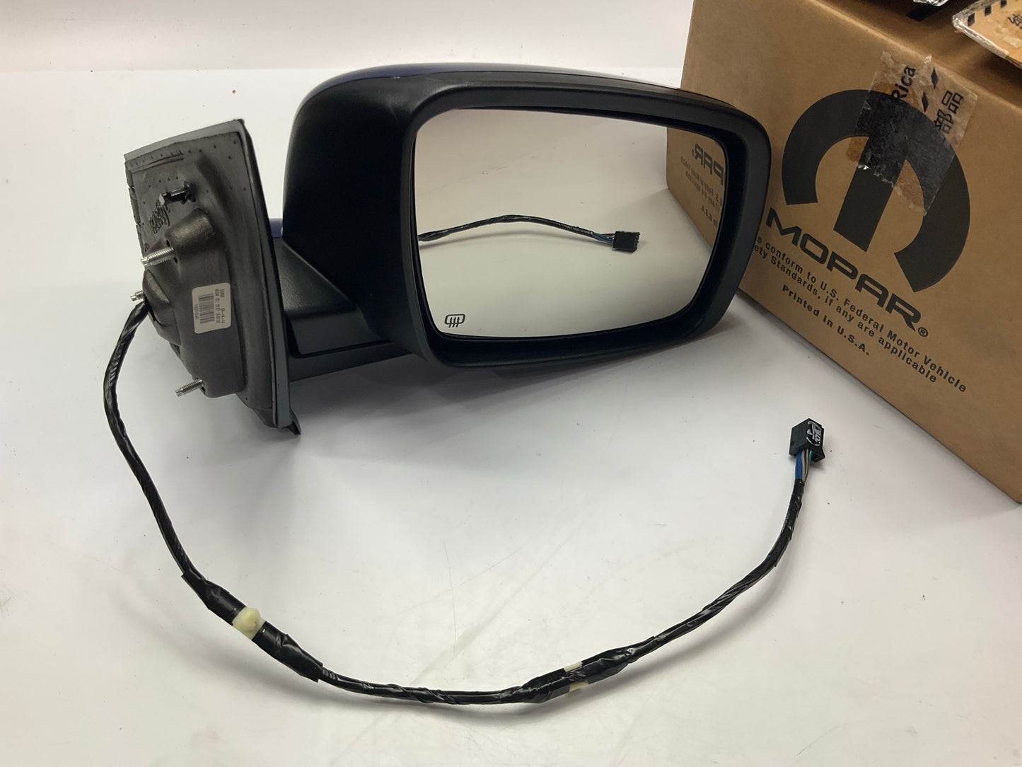 Mopar 1CE201CLAD Right Mirror OEM For 2011-2015 Dodge Journey, BLUE PEARL Color