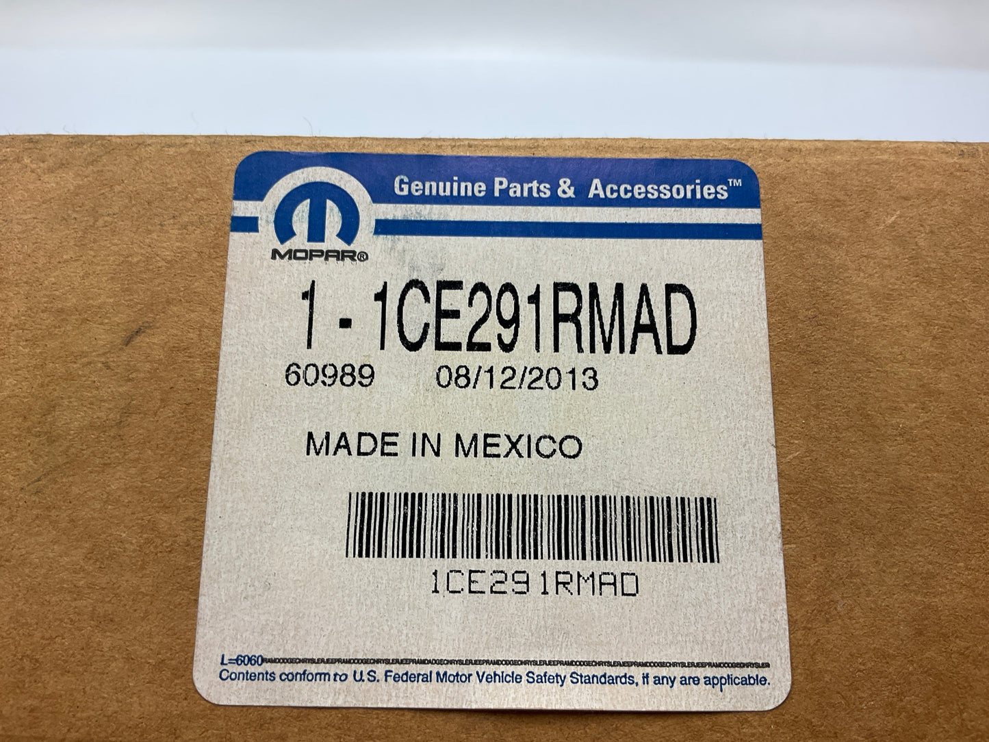 Mopar 1CE291RMAD Heated Left Mirror OEM For 09-20 Dodge Journey Redline 2-Coat P