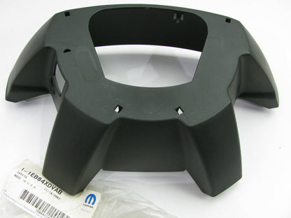 NEW GENUINE OEM MOPAR 1EB84XDVAB Steering Back Trim Shroud Cover SLATE GRAY