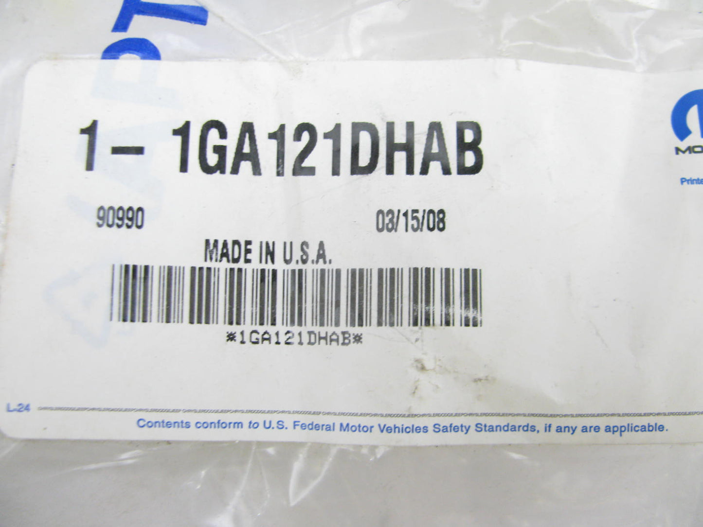 OEM  Steering Column Cover Upper 1GA121DHAB For 07-09  Sebring