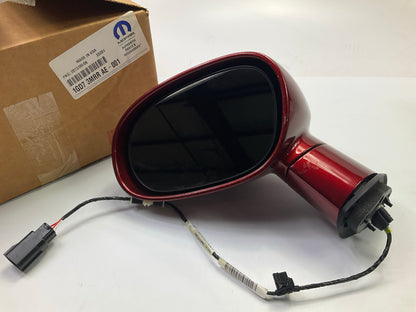 NEW OEM 1GD73MRRAE Drivers Side Door Mirror For 2014 Dodge Challenger OCTANE RED