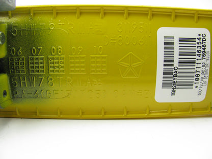 NEW - OEM FRONT LEFT Exterior Door Handle YELLOW 1GH21EYBAC For 2009 Ram 1500