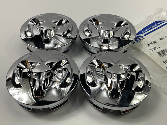 (4) NEW OEM Mopar 1LB72SZ0AB Wheel Center Cap For 15-20 Ram 1500 Pickup 17'' Rims