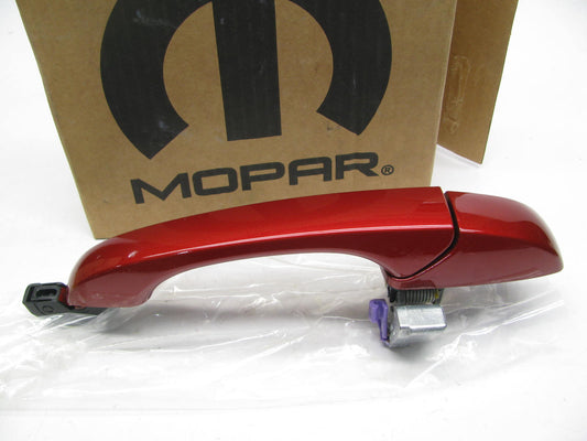 NEW - OEM 1NA54ARHAE Front Right Outside Door Handle - INFERNO RED