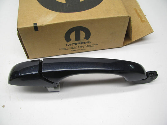 NEW - OEM 1NA54EBLAA Front Right Outside Door Handle - DARK METALLIC BLUE
