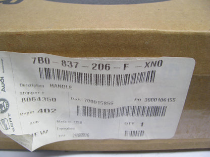 NEW - OEM 1NA54FDTAC Front Right Outside Door Handle - Dark Titanium