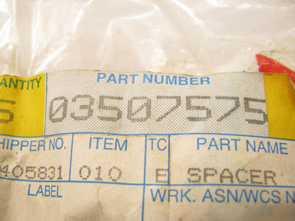 OEM  Differential Crush Sleeves  3507575 (Pack Of 5)