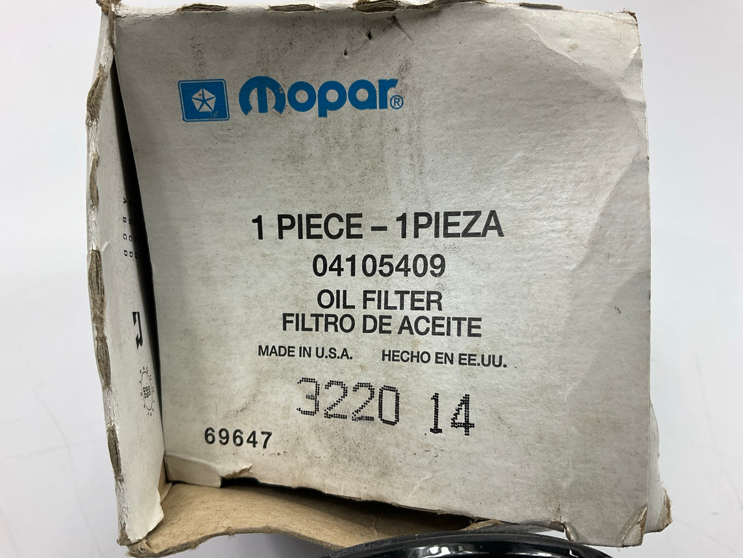 NOS Genuine OEM Mopar 4105409 Engine Oil Filter