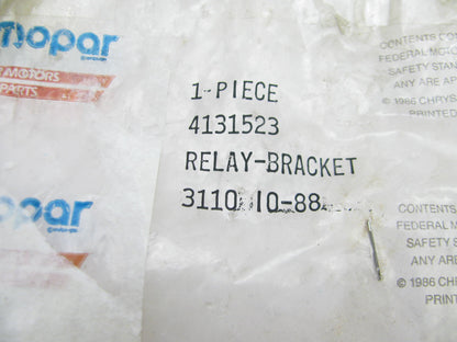 NEW - OEM Mopar 4131523 Rear Back Window Heated Glass Relay W/ Bracket