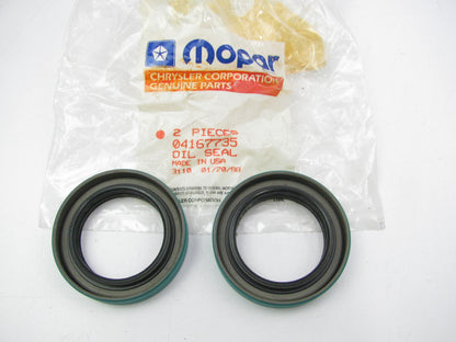 (2) NEW - OEM Mopar 4167735 Transfer Case Rear Extension Seal