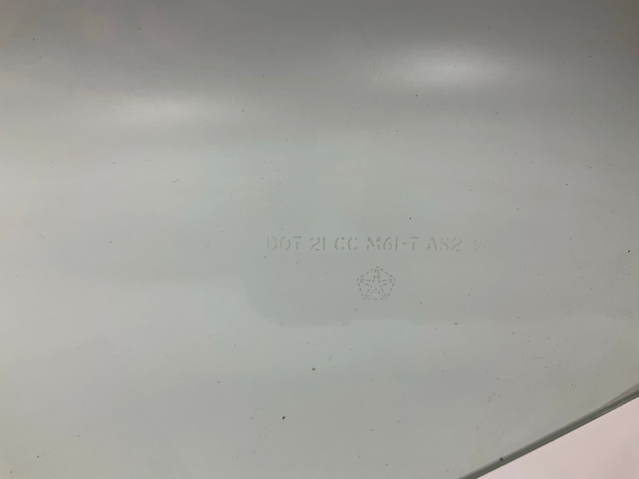 NOS OEM Mopar 4198483 Front Left Door Glass For 1984 Charger, Omni, Rampage