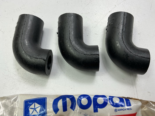 (3) NOS Genuine OEM Mopar 4315704 PCV Valve Elbow Grommets For Chrysler 2.2L