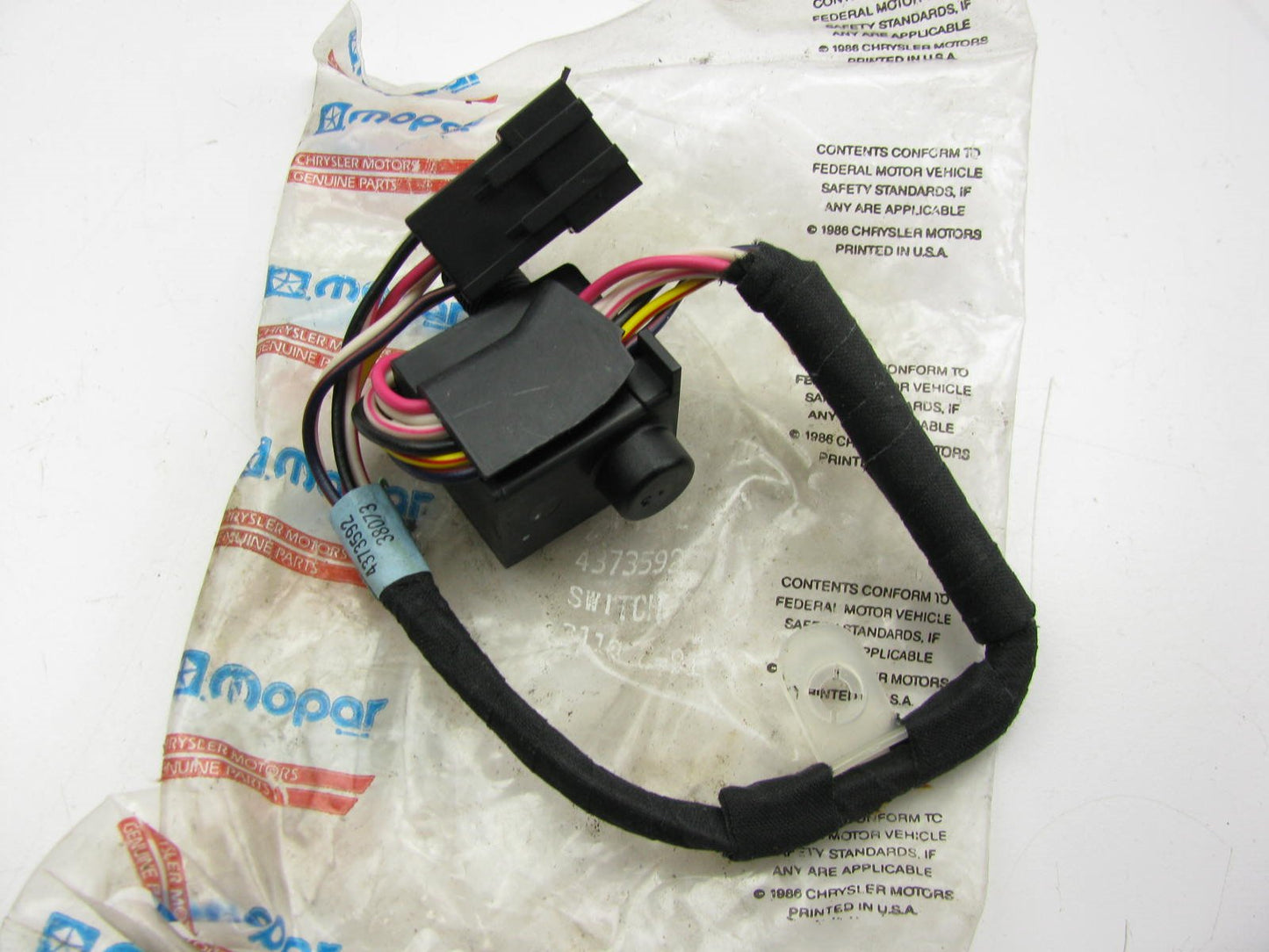NEW - OEM 4373592 Brake Light Lamp Stop Light Switch For Mopar