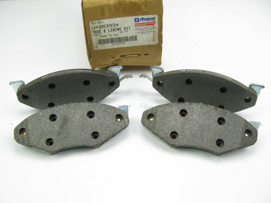 NEW - OEM 4383934 Front Disc Brake Pads For Mopar