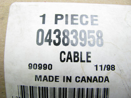NEW GENUINE OEM 4383958 Rear Drum Parking Brake Cable