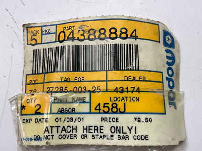 NOS OEM Mopar 4388884 Front Bumper Impact Shock Absorber For 88-91 New Yorker