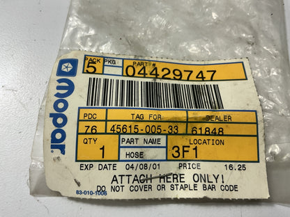 Mopar 4429747 Turbocharger Turbo Drain Hose Tube For 97-98 Cummins 5.9L DIESEL
