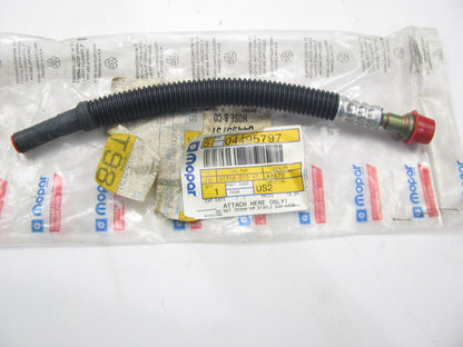 NOS Mopar 4495797 Fuel Line Supply Tube Hose OEM For 1994-1995 Chrysler Minivan