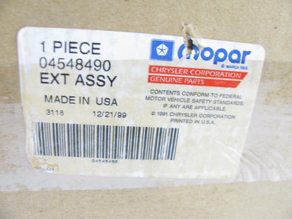 NOS Right Rear Tail Light Housing Extension For 88-91 Chrysler New Yorker