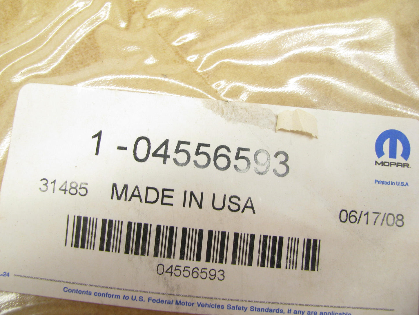 NEW - OEM Mopar 4556593 Valve Cover Gasket For 1993-1997 Chrysler 3.5L-V6