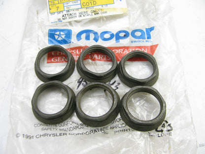 (6) OEM For Mopar 4573943 Spark Plug Tube Nuts - 1993-1997 3.5L V6