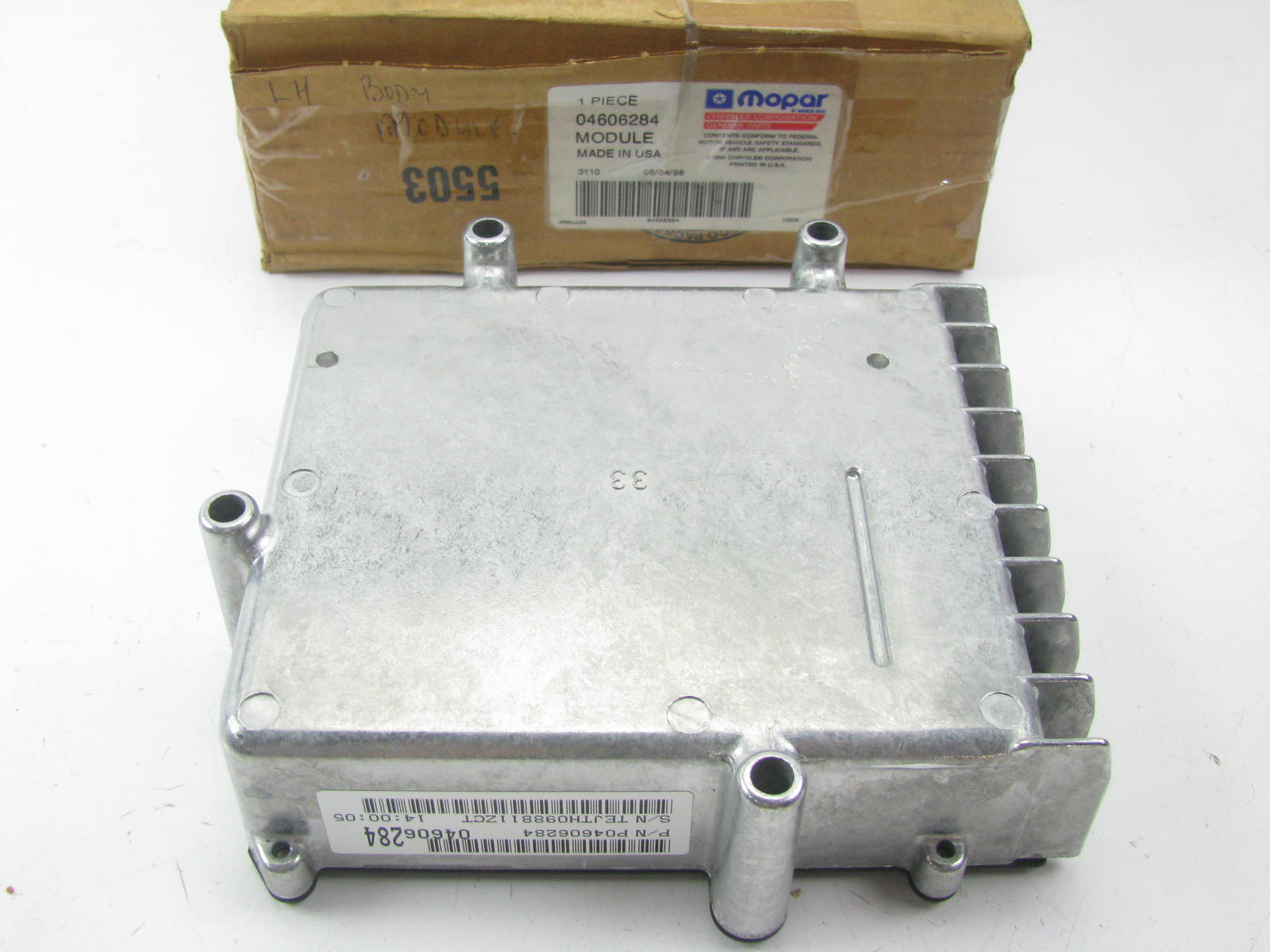 NEW 4606284 TCM Transmisson Control Module OEM For 96-99 Chrysler 2.7L ...