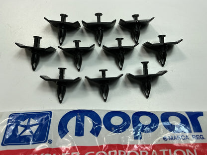 (10) NEW OEM Mopar 4630253 Rear Bumper Cover Fascia Push-Type Retainer Clips