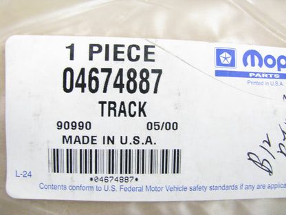 NEW - OEM MOPAR 4674887 Sliding Door Track For 1996-2000 Town & Country