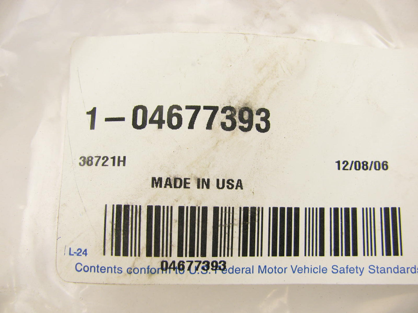 New Genuine OEM 4677393 A/C Refrigerant Suction Hose For Mopar