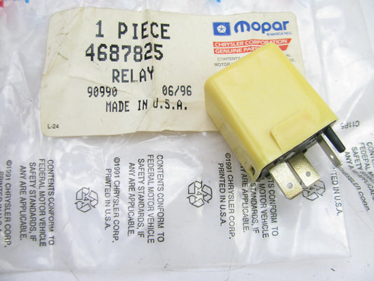 NEW - OEM 4687825 Horn Relay For Mopar