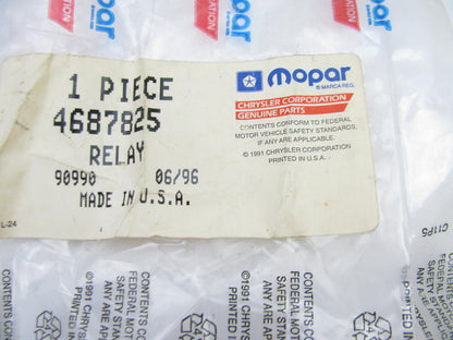 NEW - OEM 4687825 Horn Relay For Mopar