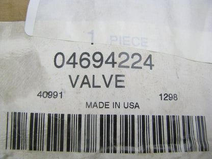 NEW - OEM Mopar 4694224 Engine Exhaust Valve