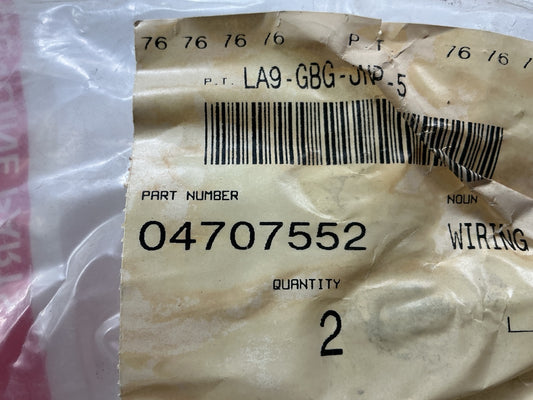 Mopar 4707552  Liftgate Wiring Wire Harness For 1997-1998 Chrysler Minivan