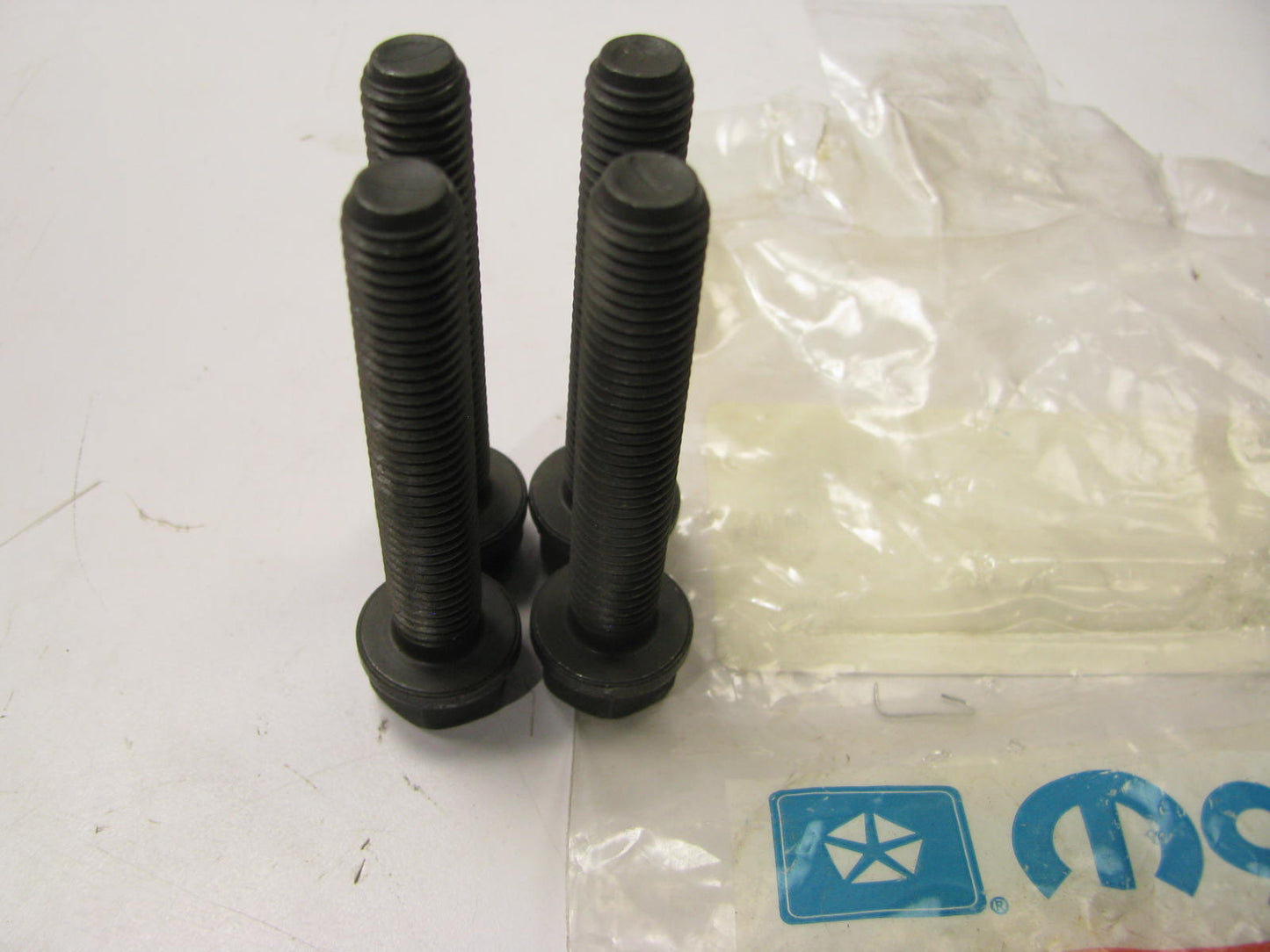 (4) NEW - OEM Mopar 4713984 Cylinder Head Bolts 1989-1998 5.9L-L6 Cummins Diesel