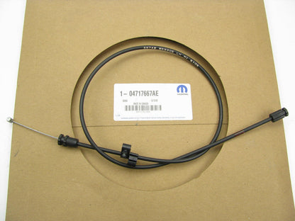 NEW - OEM 4717667AE Outside Left Handle Sliding Door Latch Cable For Mopar