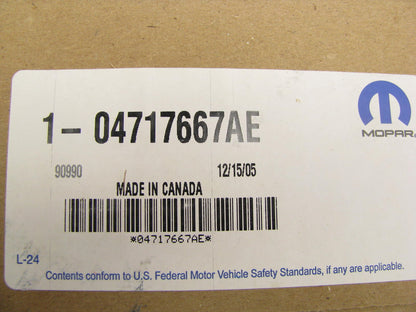 NEW - OEM 4717667AE Outside Left Handle Sliding Door Latch Cable For Mopar