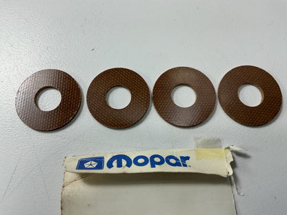 (4) OEM Mopar 4723110 Outside Mirror Washers 1990-2002 D150 D250, Ram 1500 2500