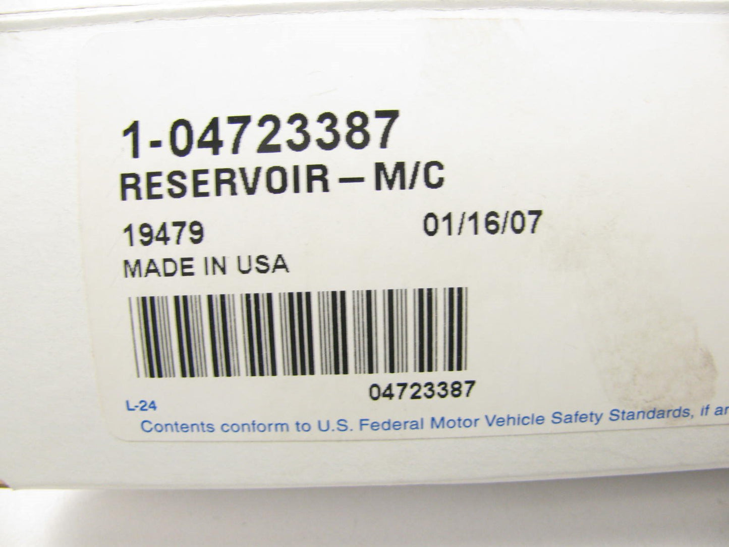 NEW GENUINE 4723387 Brake Master Cylinder Reservoir Tank For 1997-00 Dodge Viper