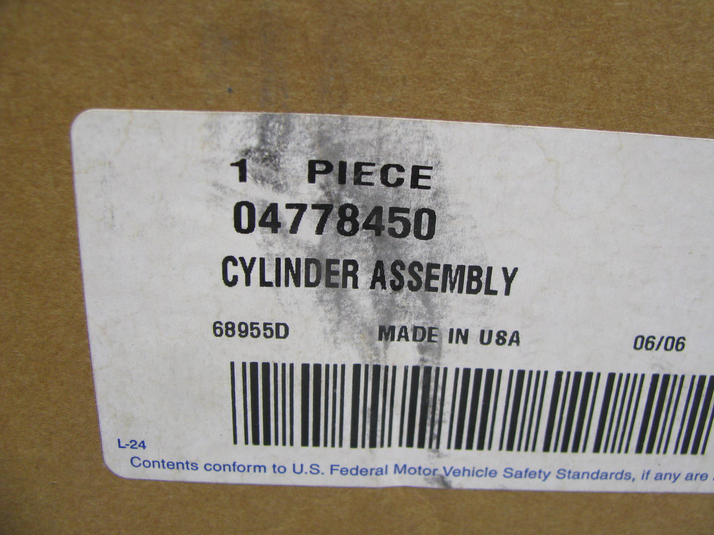 NEW GENUINE OEM Mopar 4778450 Brake Master Cylinder For 1994-1997 Ram 1500