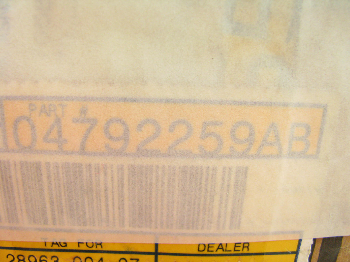 New OEM For Mopar 4792259AB Accessory Drive Belt Idler Pulley