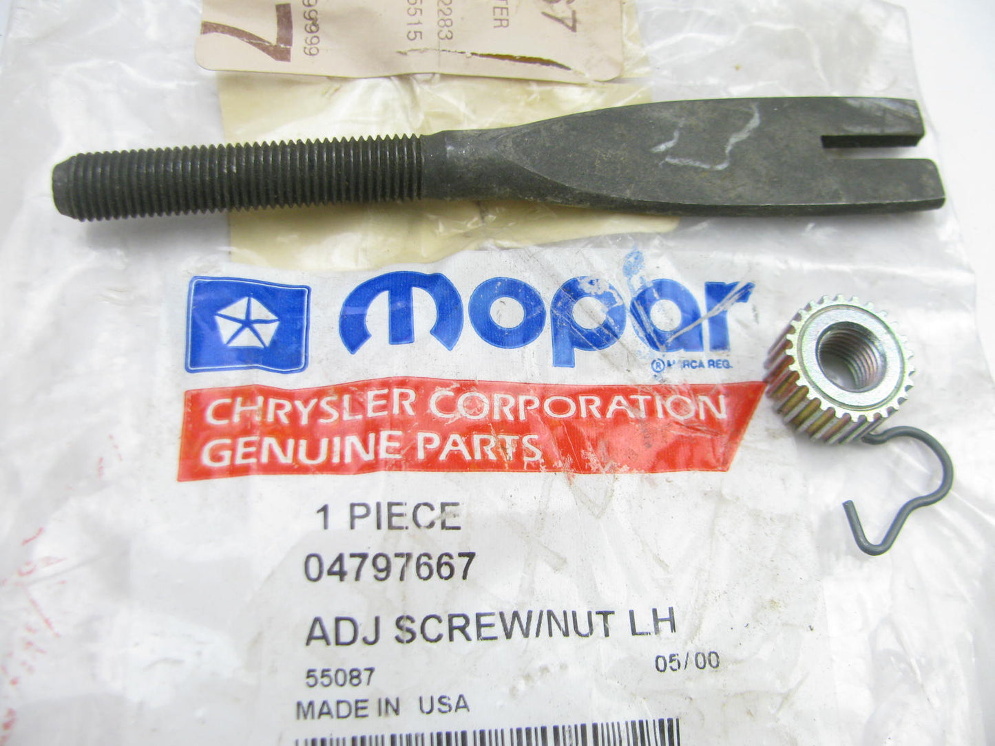 NEW OEM Rear Left Drum Brake Shoe Adjuster Screw 4797667 For 02-07 Caravan