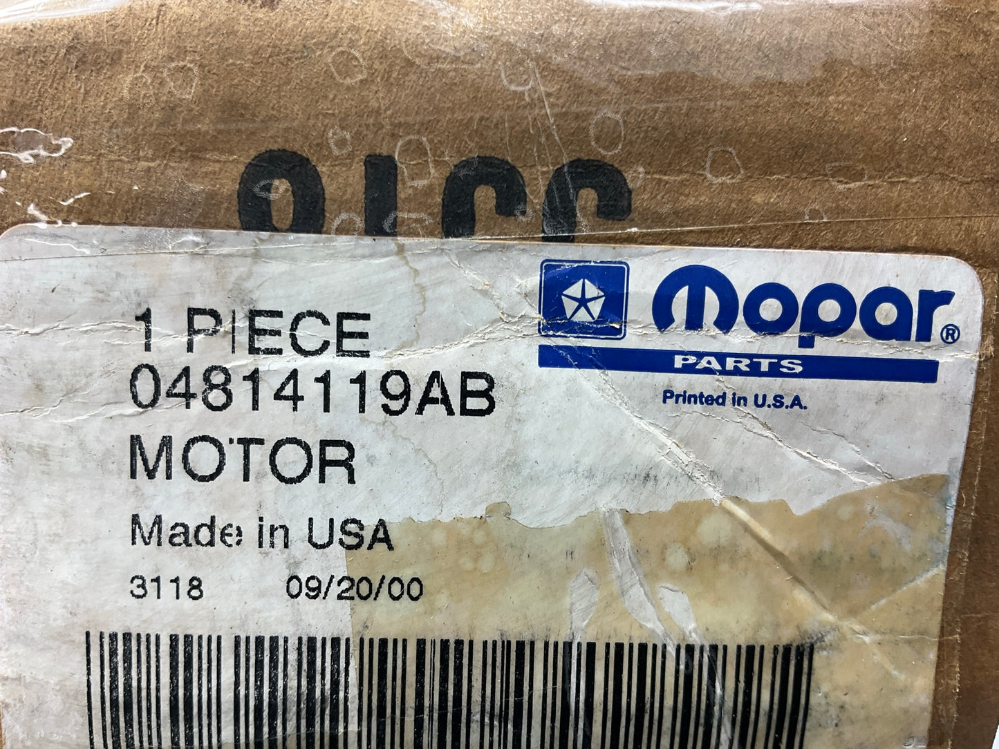 Mopar 4814119AB Left Power Window Motor 1997-2000 Cirrus, Stratus, Breeze