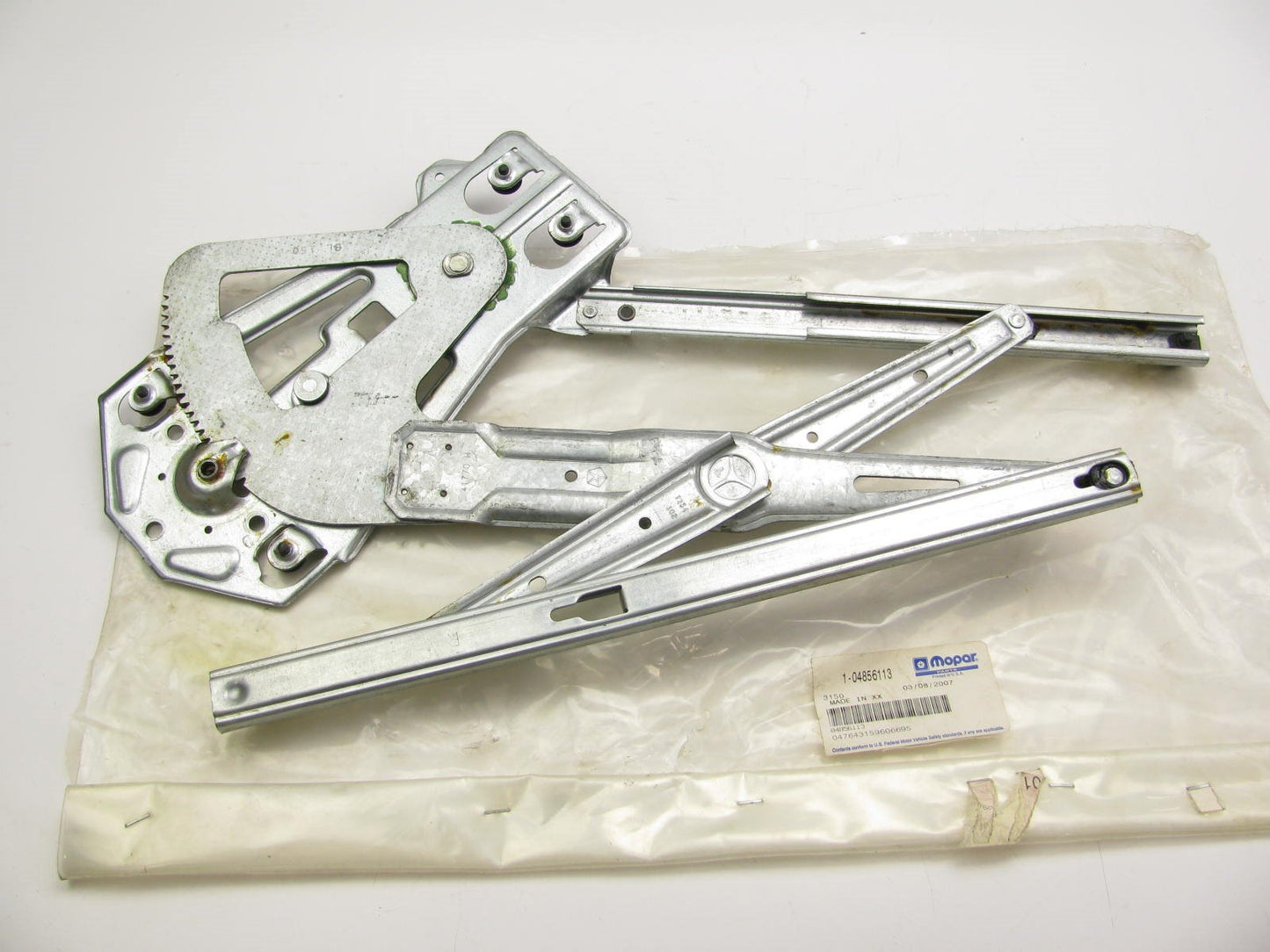 NEW - OEM 4856113 Rear Left Window Regulator For 97-00 Breeze, Cirrus, Stratus
