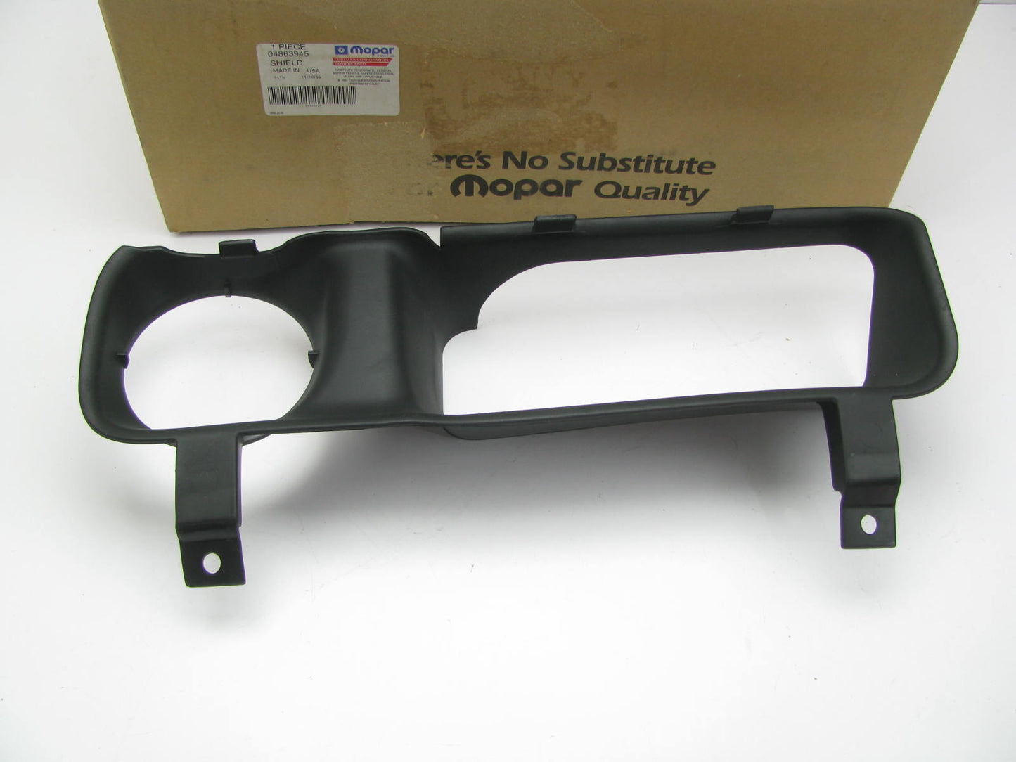 NEW - OEM MOPAR 4863945 Front Right Passenger Fog Light Bezel Sight Shield