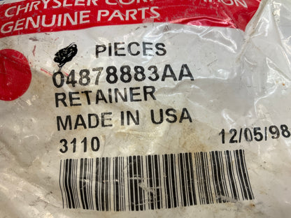 (4) OEM Mopar 4878883AA Hood Insulation Push-In Fastener Retainer Clips