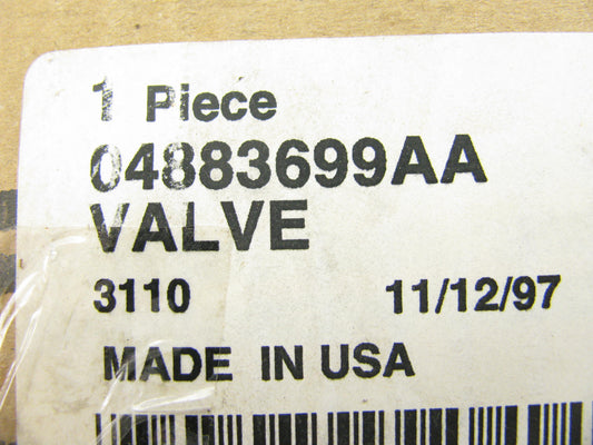 (x10) OEM  4883699AA  Competition Group  Intake Valve .003 O/S For 97-00  Viper Type 2